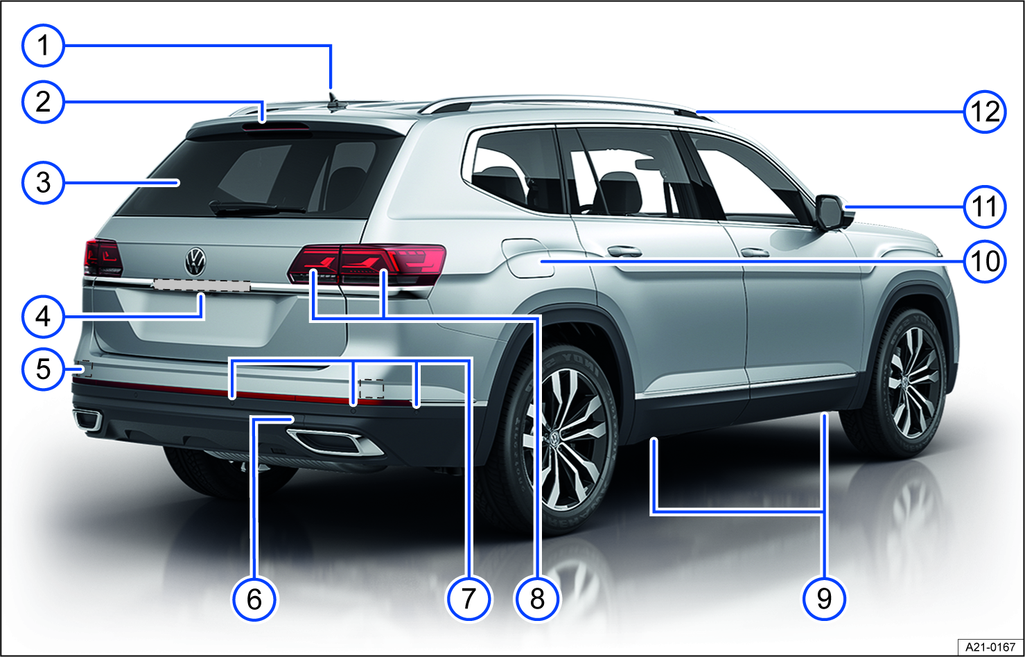 Fig. 3 Vehicle rear overview.